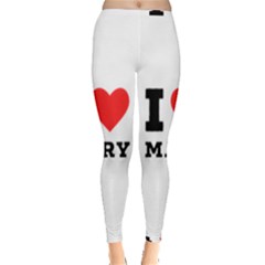 I Love Mary Inside Out Leggings by ilovewhateva