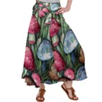 Magicians  Mushrooms Satin Palazzo Pants