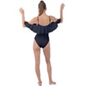 Charcoal Grey	 - 	Drape Piece Swimsuit View2
