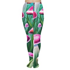 Foreboding Goblincore Mushroom Tights by GardenOfOphir