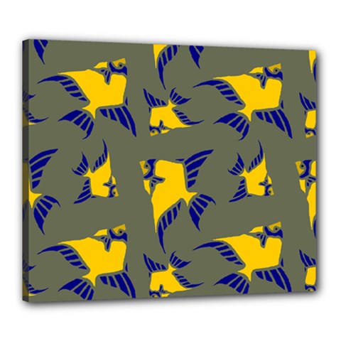 Background Pattern Texture Design Wallpaper Canvas 24  X 20  (stretched)