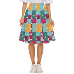 Background Pattern Texture Design Dots Wallpaper Classic Short Skirt by Wegoenart