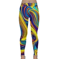 Rolling In The Deep Classic Yoga Leggings by GardenOfOphir