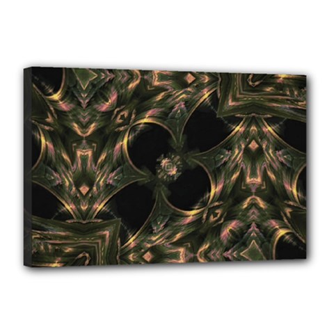 Flytrap Canvas 18  X 12  (stretched) by MRNStudios