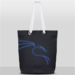 Kali-linux-kali-linux-nethunter-linux-unix-lenovo-hd-wallpaper-preview Full Print Rope Handle Tote (small) by Cow4u