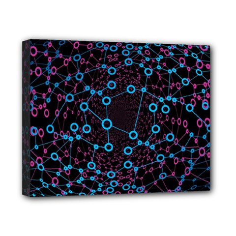 Artificial Intelligence Network Canvas 10  X 8  (stretched) by Semog4