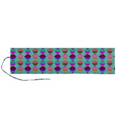 Pattern 210 Roll Up Canvas Pencil Holder (l) by GardenOfOphir