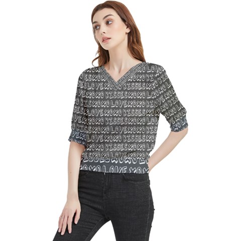 Pattern 321 Quarter Sleeve Blouse by GardenOfOphir
