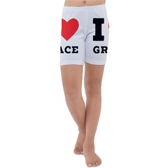 F386086d-cb60-4690-97fa-e262e383f966 Kids  Lightweight Velour Capri Yoga Leggings by ilovewhateva