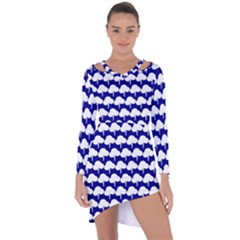 Tree Illustration Gifts Asymmetric Cut-out Shift Dress by GardenOfOphir