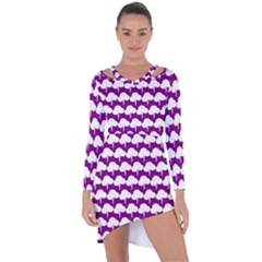 Tree Illustration Gifts Asymmetric Cut-out Shift Dress by GardenOfOphir