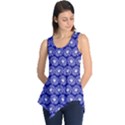 Gerbera Daisy Vector Tile Pattern Sleeveless Tunic View1