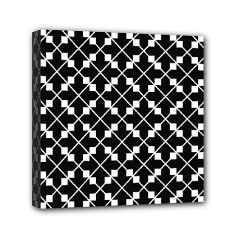 Abstract-background-arrow Mini Canvas 6  X 6  (stretched) by Semog4