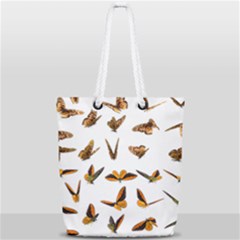 Butterfly Butterflies Insect Swarm Full Print Rope Handle Tote (small) by Salman4z