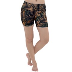 Always On My Mind Tobe Map Places Travel Vintage Lightweight Velour Yoga Shorts by Salman4z