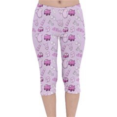 Baby Toys Velvet Capri Leggings  by SychEva