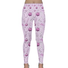 Baby Toys Lightweight Velour Classic Yoga Leggings by SychEva