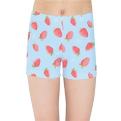 Strawberry Kids  Sports Shorts by SychEva