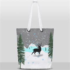 Rocky Mountain High Colorado Full Print Rope Handle Tote (small) by Amaryn4rt