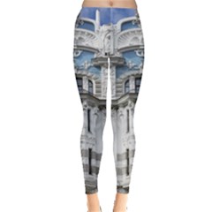 Squad Latvia Architecture Leggings  by Celenk