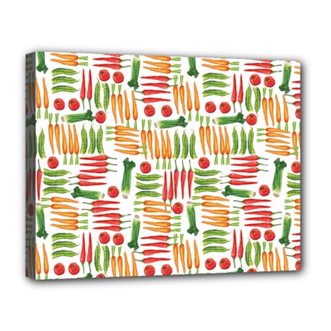Vegetables Canvas 14  X 11  (stretched) by SychEva