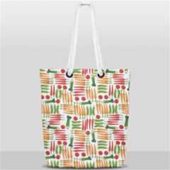 Vegetables Full Print Rope Handle Tote (small) by SychEva