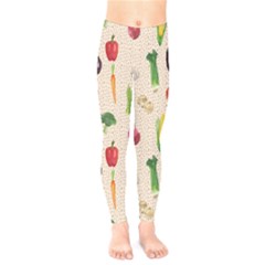 Vegetables Kids  Leggings by SychEva