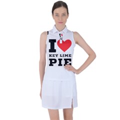 I Love Key Lime Pie Women s Sleeveless Polo Tee by ilovewhateva