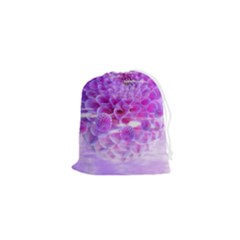 Dahlia Blossom Bloom Dahlias Fall Drawstring Pouch (xs) by danenraven