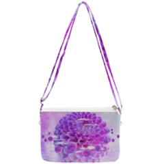 Dahlia Blossom Bloom Dahlias Fall Double Gusset Crossbody Bag by danenraven