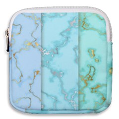 Background Marble Set Mini Square Pouch