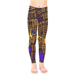 Binary Code Transformation Kids  Leggings by pakminggu