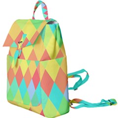 Low Poly Triangles Buckle Everyday Backpack by danenraven