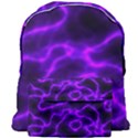 Purple Pattern Background Structure Giant Full Print Backpack View1