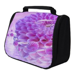 Dahlia Blossom Bloom Dahlias Fall Full Print Travel Pouch (small) by danenraven