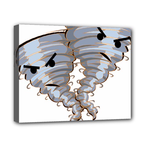 Tornado-twister-angry-comic Canvas 10  X 8  (stretched)