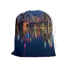 Seaside River Drawstring Pouch (xl)