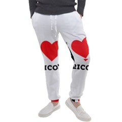 I Love Apricot  Men s Jogger Sweatpants by ilovewhateva