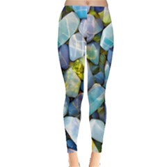 Stones Gems Multi Colored Rocks Leggings  by Bangk1t