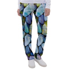 Stones Gems Multi Colored Rocks Women s Casual Pants by Bangk1t