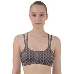Structure Pattern Texture Hive Line Them Up Sports Bra