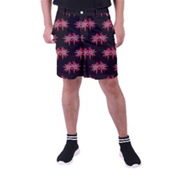 Chic Dreams Botanical Motif Pattern Design Men s Pocket Shorts by dflcprintsclothing
