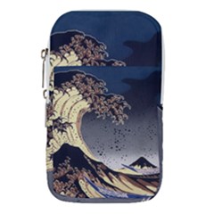 The Great Wave Off Kanagawa Japanese Waves Waist Pouch (large) by Vaneshop