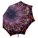Moscow Kremlin Saint Basils Cathedral Architecture  Building Cityscape Night Fireworks Hook Handle Umbrellas (Large) View2
