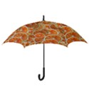 Oranges Background Texture Pattern Hook Handle Umbrellas (Large) View3