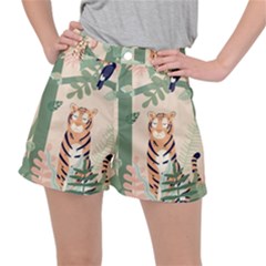 Kids Animals & Jungle Friends Women s Ripstop Shorts by Ravend