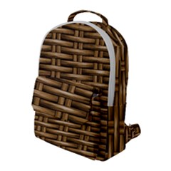 Brown Digital Straw - Country Side Flap Pocket Backpack (large) by ConteMonfrey