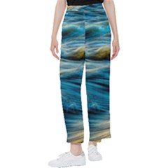 Waves Abstract Waves Abstract Women s Pants  by uniart180623