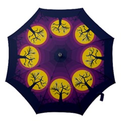 Empty Tree Leafless Stem Bare Branch Hook Handle Umbrellas (large) by uniart180623