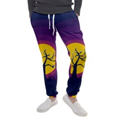 Empty Tree Leafless Stem Bare Branch Men s Jogger Sweatpants by uniart180623